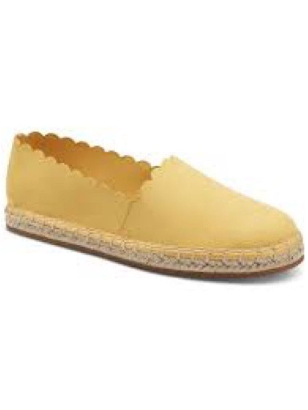 Women’s Charter Club Joliee Yellow Espadrilles Size 6 US!